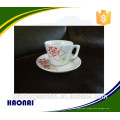 new design hot sale ceramic coffee cup and saucer,porcelain cup and saucer